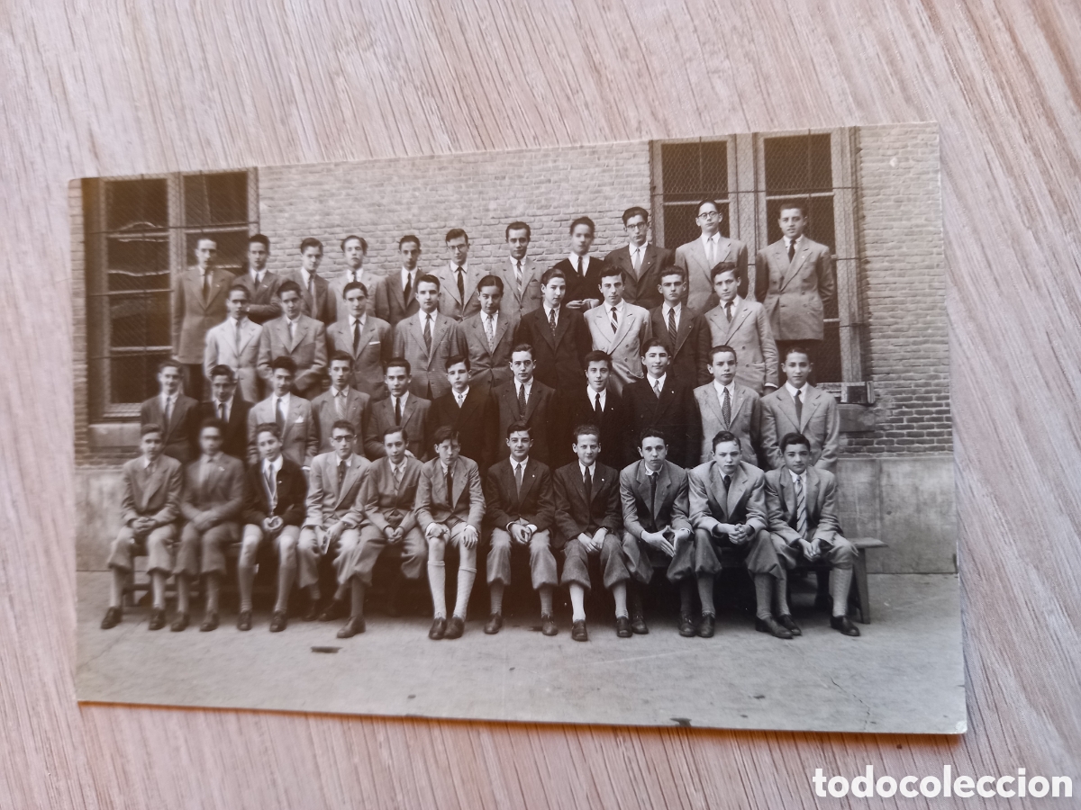 Postales: ANTIGUA POSTAL ALUMNOS COLEGIO? A IDENTIFICAR FOTOGRAF&Iacute;A J. LLOPIS