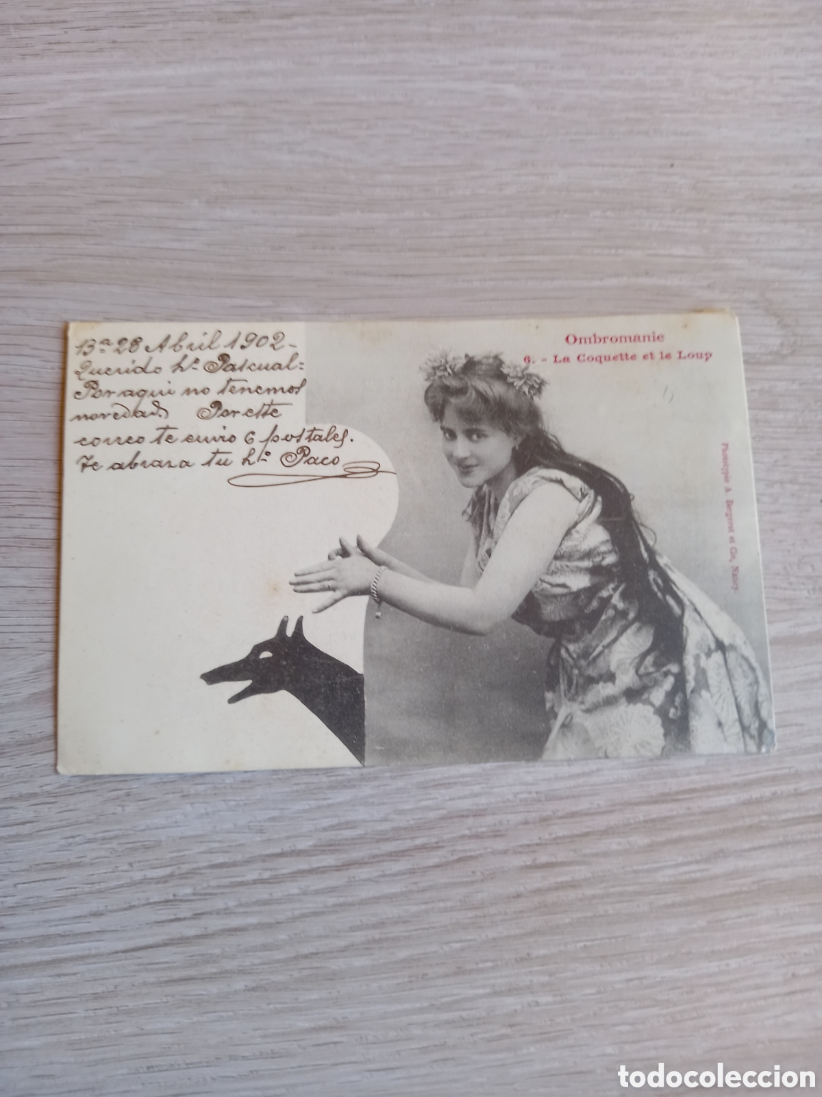 Postales: BONITA Y ANTIGUA POSTAL 1902