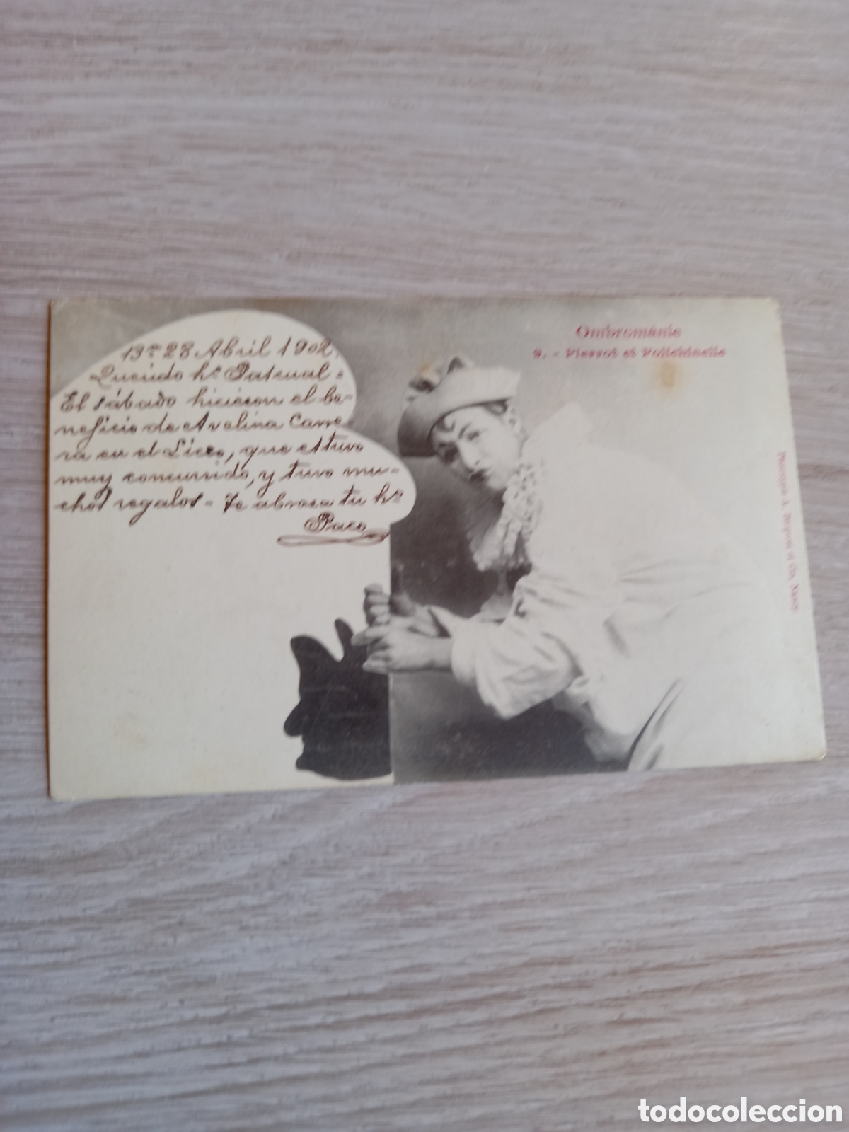 Postales: BONITA Y ANTIGUA POSTAL 1902 - Foto 7