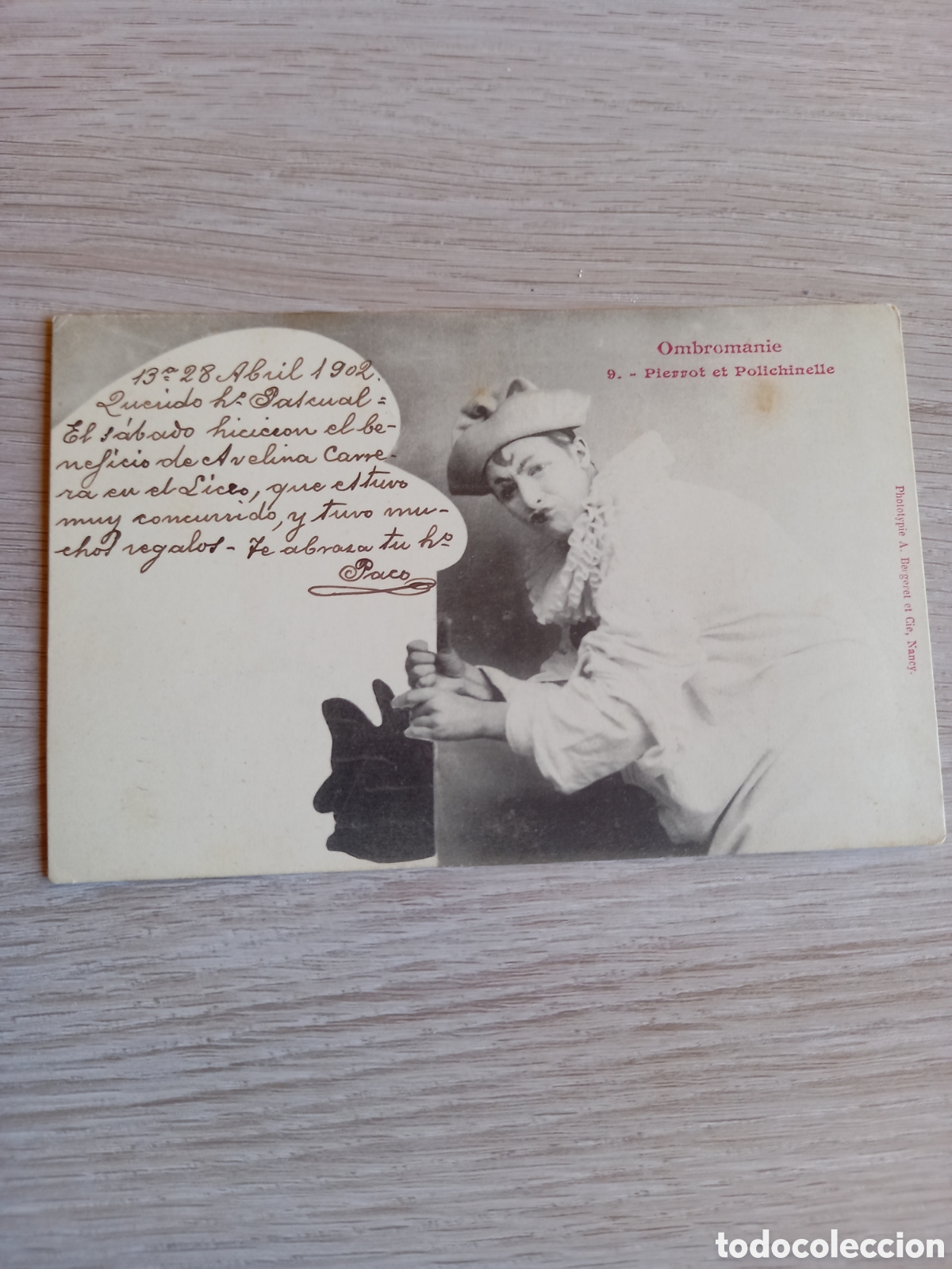 Postales: BONITA Y ANTIGUA POSTAL 1902