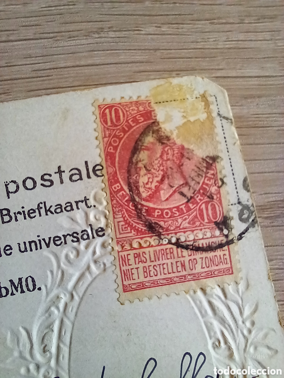 Postales: ANTIGUA POSTAL 1902 - Foto 8