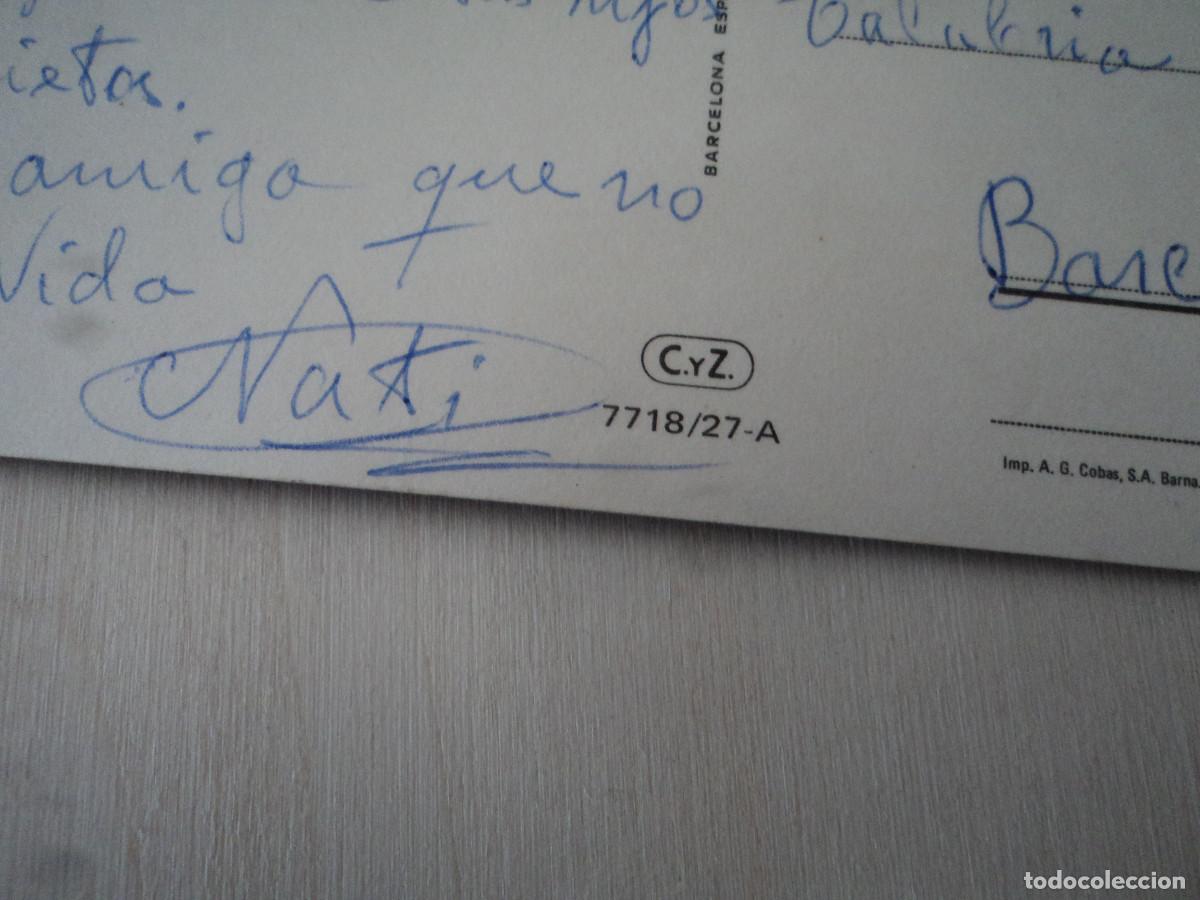 Postales: rosas, c y z 7718/27 a, circulada - Foto 2