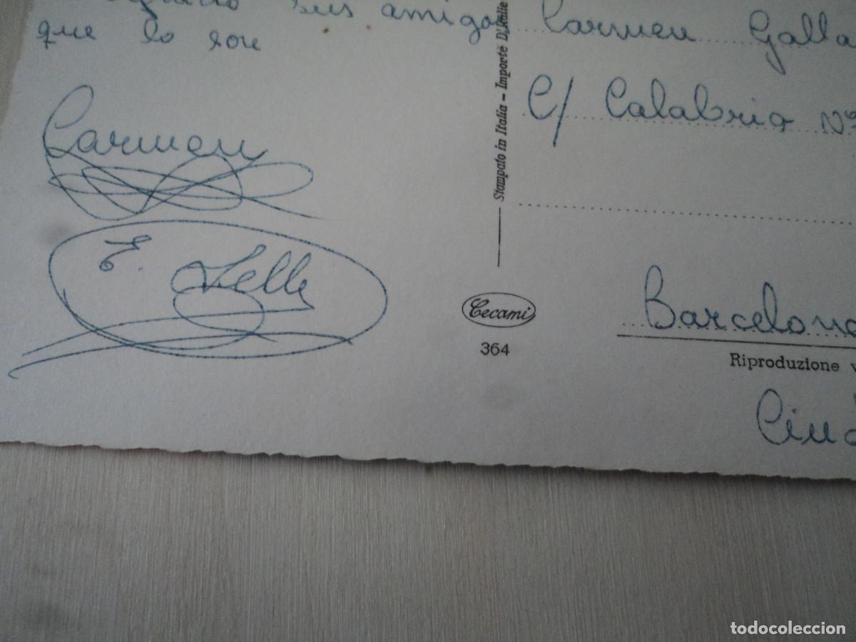 Postales: rosas, cecami 364, circulada - Foto 2