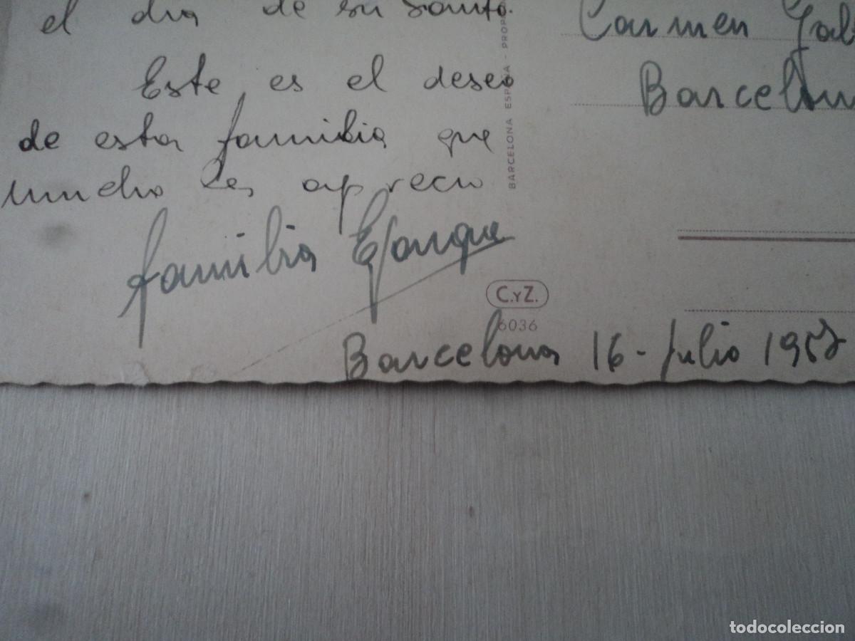 Postales: rosas, c y z 6036, circulada - Foto 2