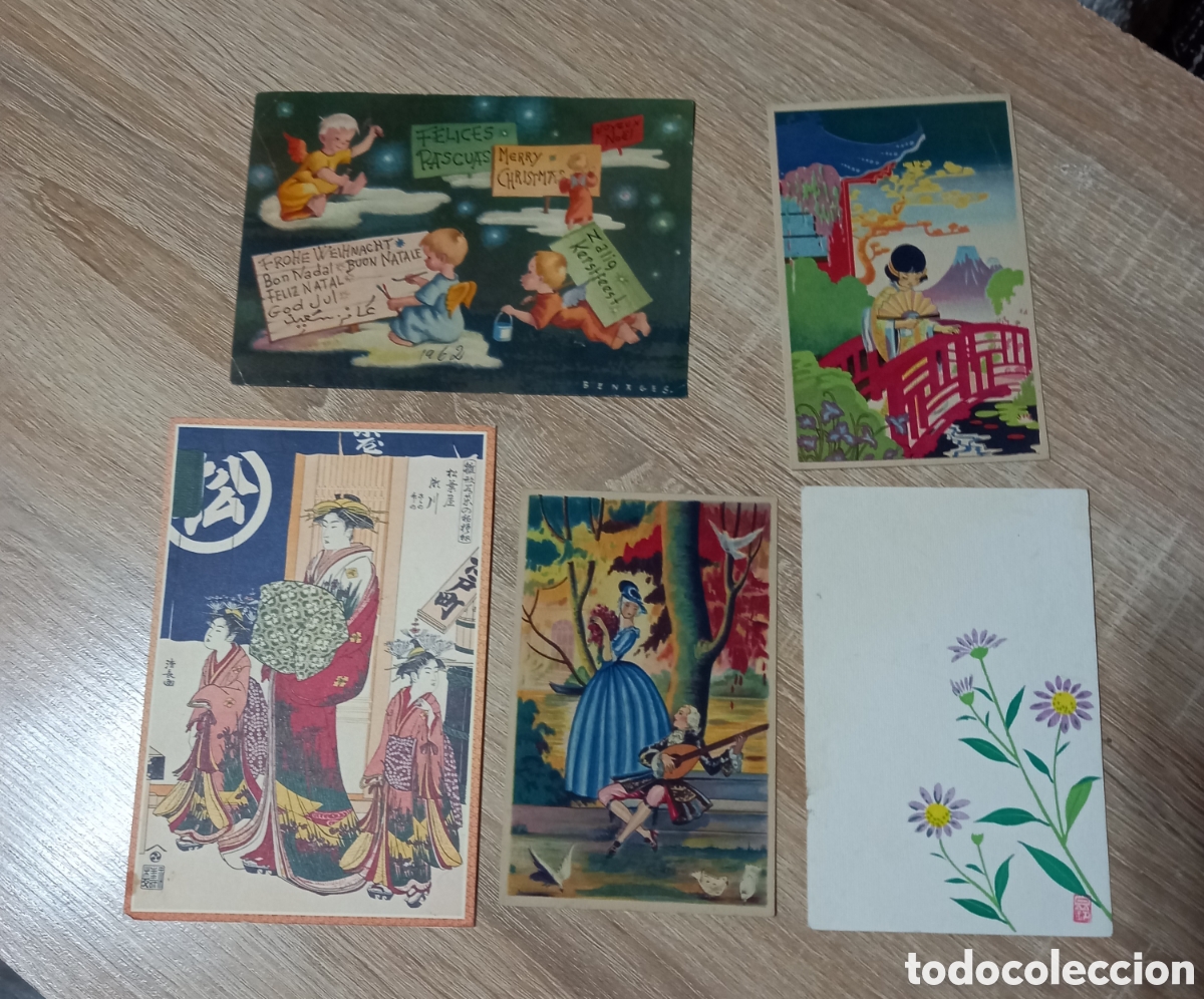 Postales: ANTIGUAS POSTALES MAYORIA ORIENTAL O JAPONESA