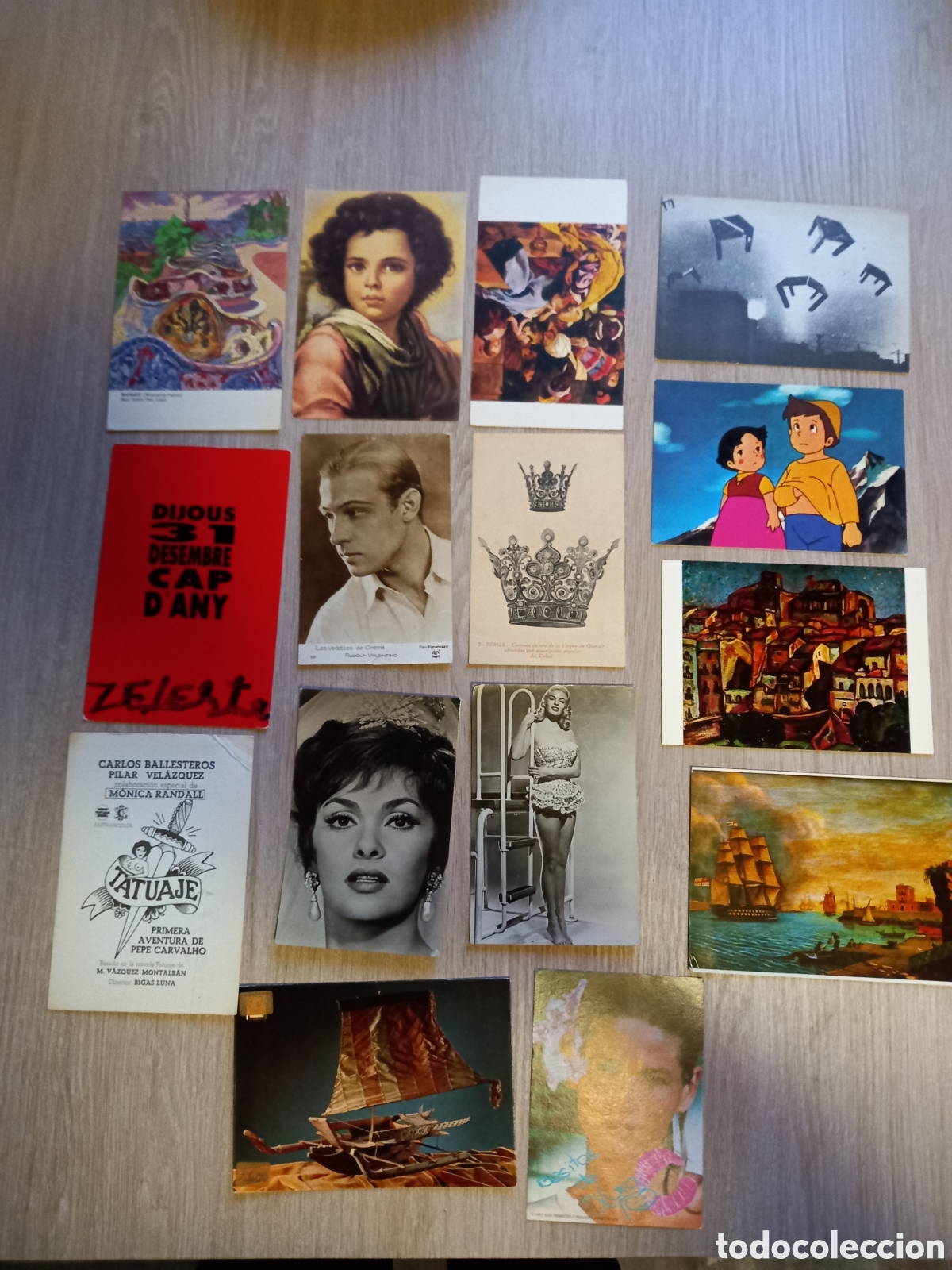 Postales: LOTE ANTIGUAS POSTALES - Foto 1