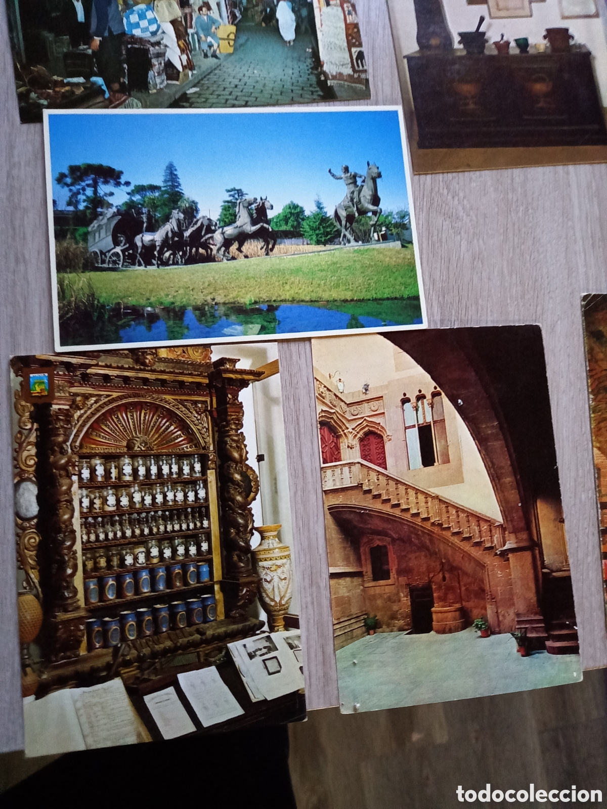 Postales: LOTE ANTIGUAS POSTALES - Foto 8