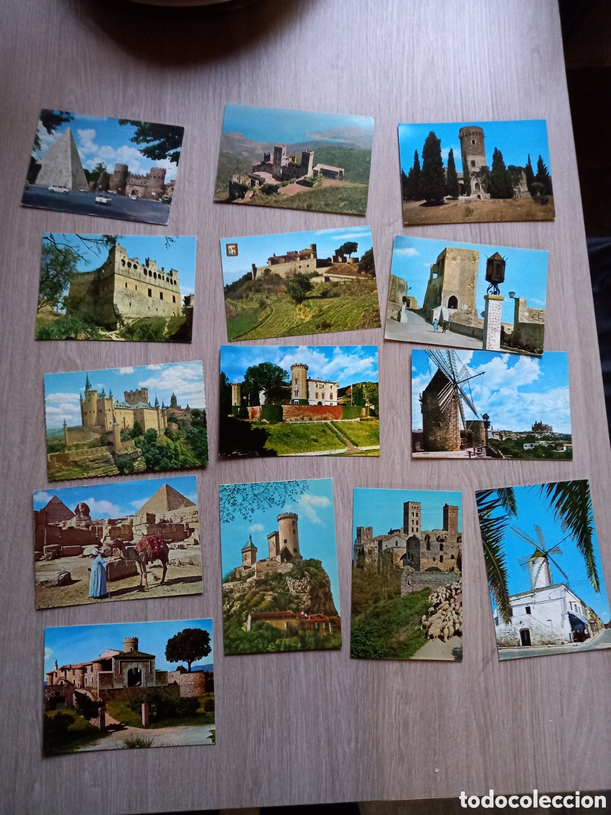 Postales: ANTIGUAS POSTALES CASTILLOS - Foto 15