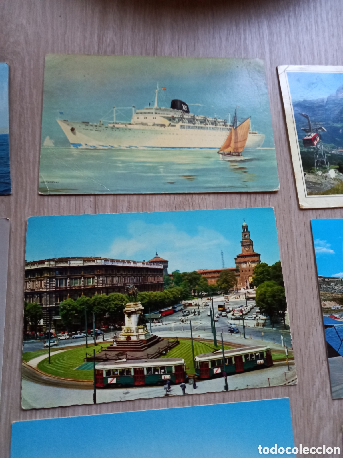 Postales: ANTIGUAS POSTALES BARCOS AVIONES AUTOBUSES ETC - Foto 7