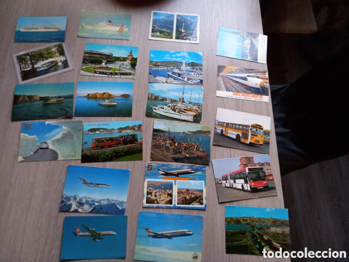Postales: ANTIGUAS POSTALES BARCOS AVIONES AUTOBUSES ETC - Foto 29