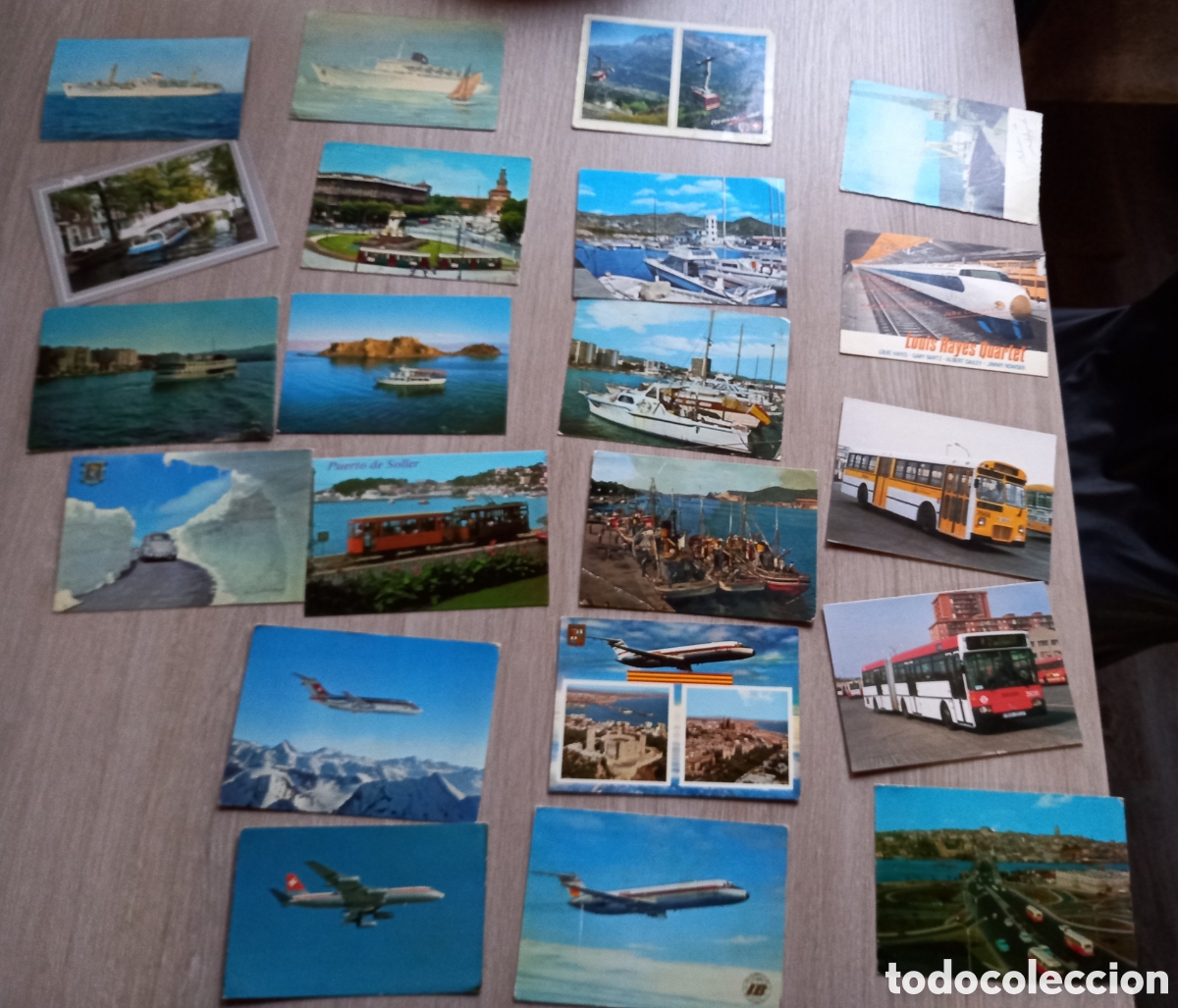 Postales: ANTIGUAS POSTALES BARCOS AVIONES AUTOBUSES ETC - Foto 30