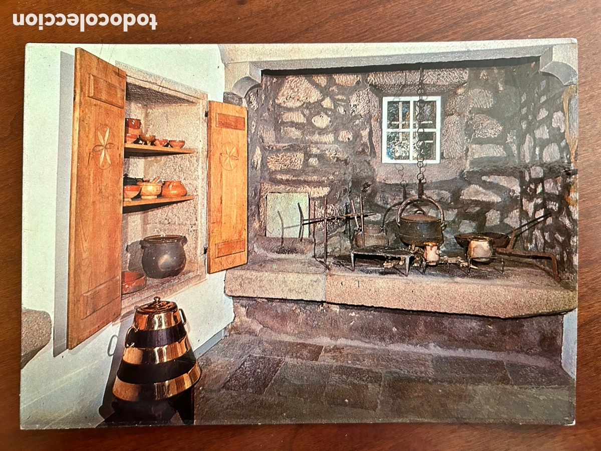 Postales: 4 POSTALES CASA-MUSEO ROSAL&Iacute;A DE CASTRO. SIN CIRCULAR. - Foto 3