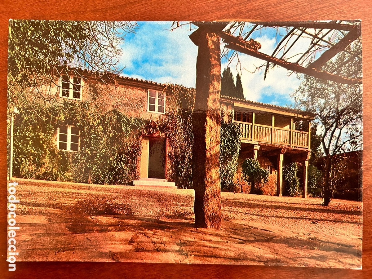 Postales: 4 POSTALES CASA-MUSEO ROSAL&Iacute;A DE CASTRO. SIN CIRCULAR. - Foto 5