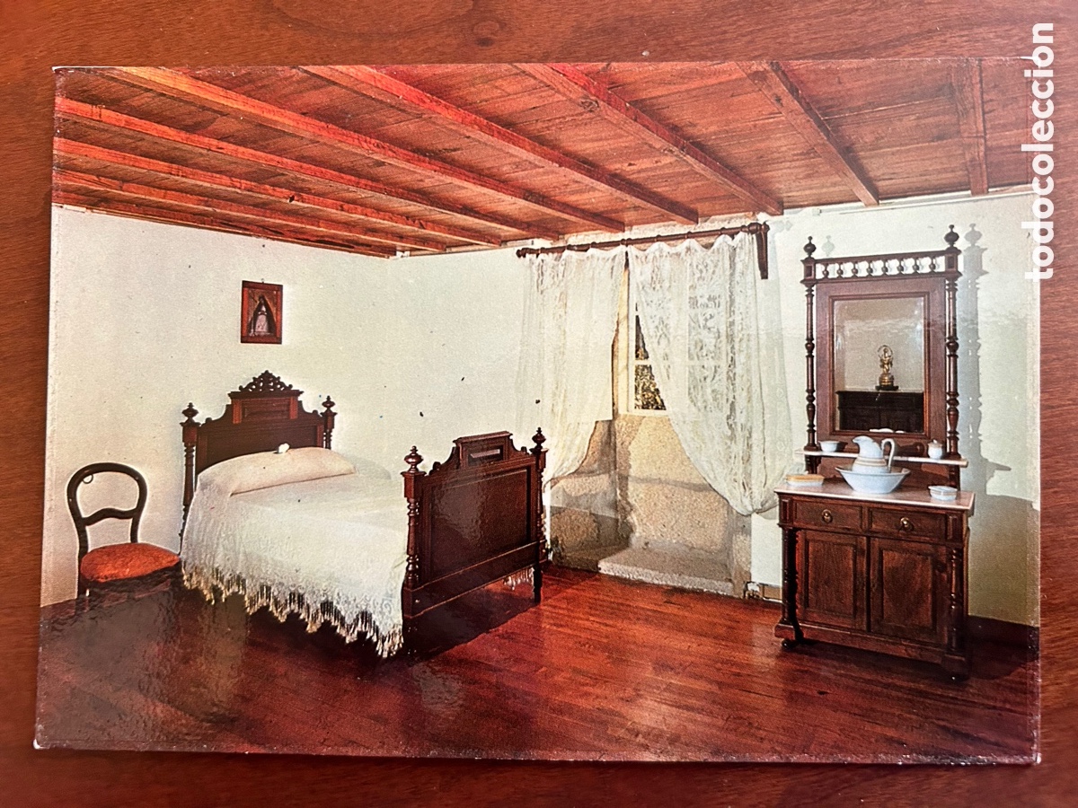 Postales: 4 POSTALES CASA-MUSEO ROSAL&Iacute;A DE CASTRO. SIN CIRCULAR. - Foto 7