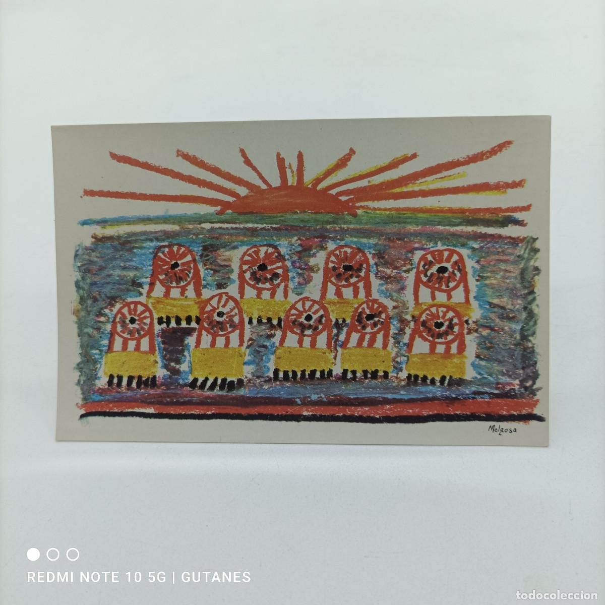 Postcards: POSTAL-ALUMNOS COLEGIO SAN IDELFONSO SERIE F-N.11