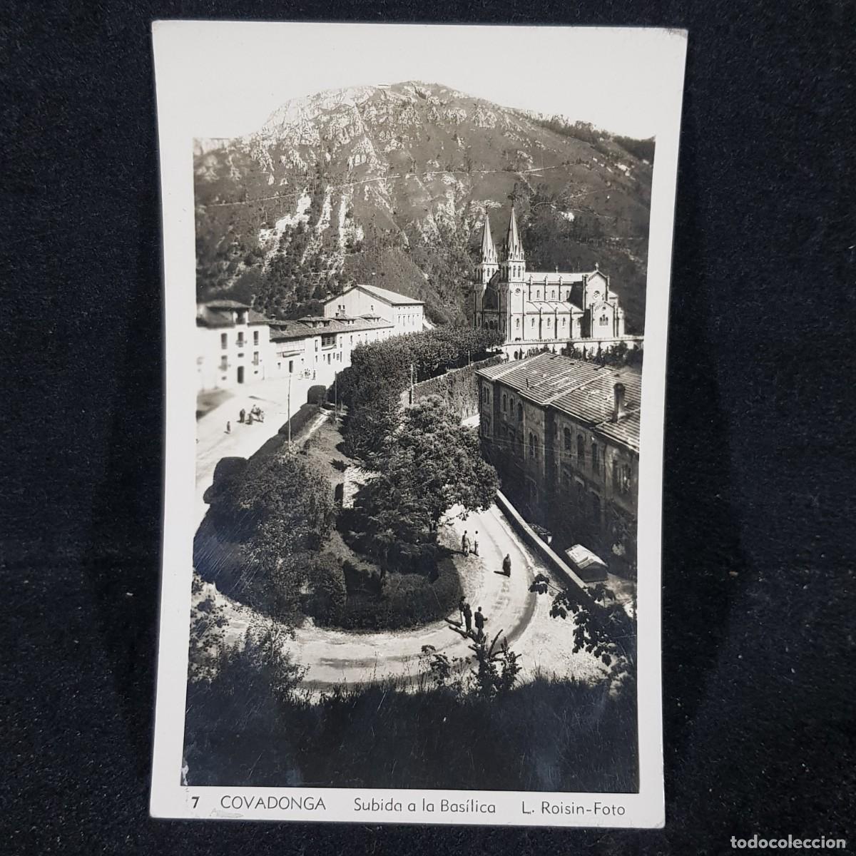 Postales: POSTAL - 7 - COVADONGA - SUBIDA DE LA BAS&Iacute;LICA / 89 - Foto 1