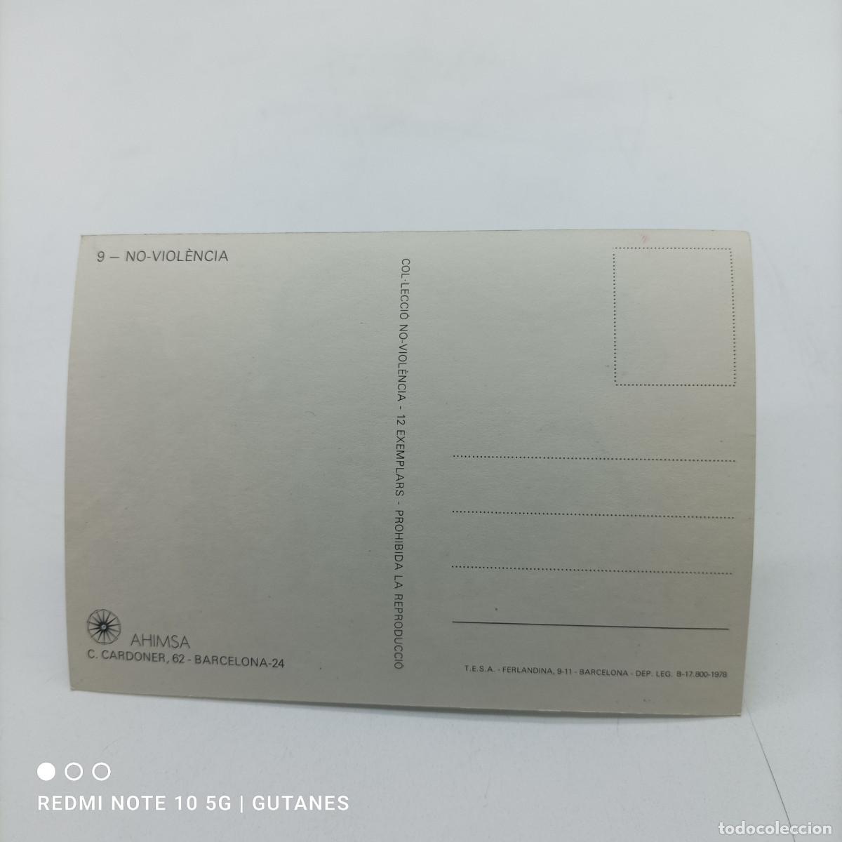 Postales: POSTAL-COLECCION NO VIOLENCIA N.9 - Foto 2