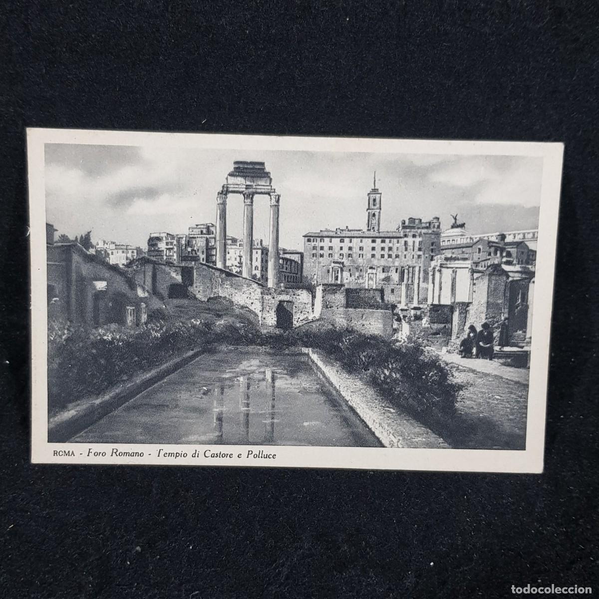 Postales: POSTAL - ROMA - FORO ROMANO - TEMPIO DI CASTORE E POLLUCE / 170 - Foto 1