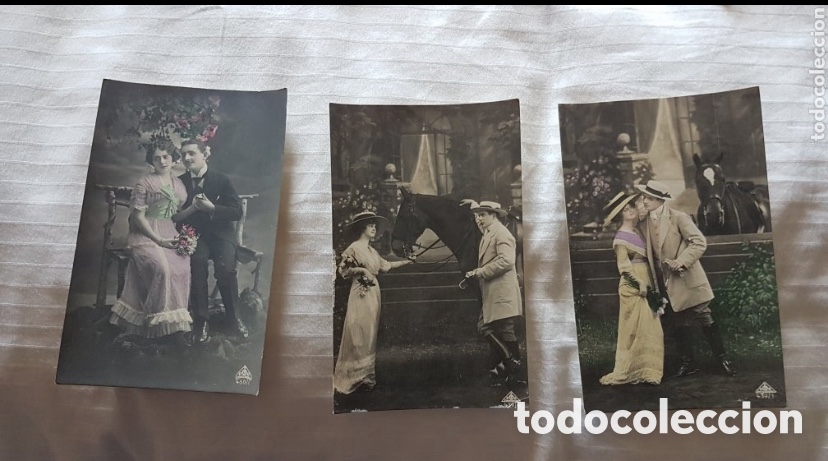 Postales: Lote antiguas postales - Foto 4