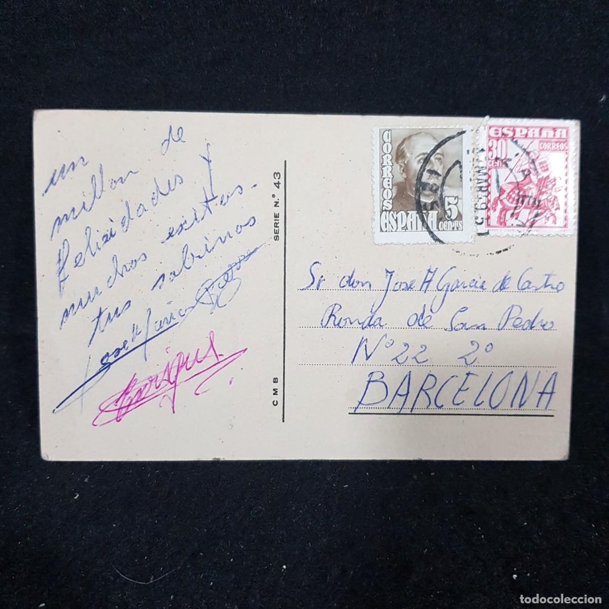 Postales: POSTAL - 43 - HOMBRE PESCANDO / 261 - Foto 2