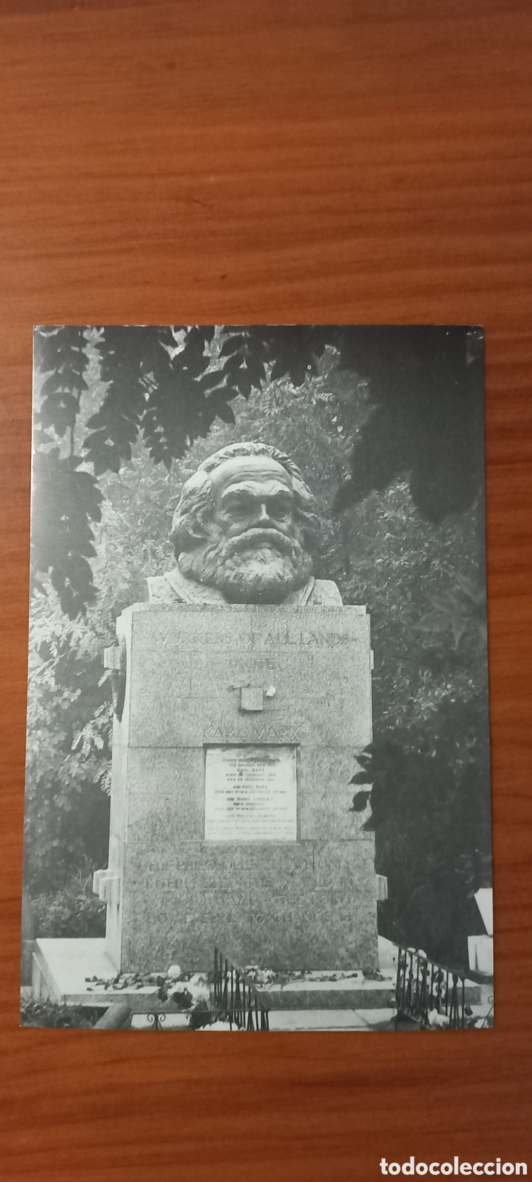 Postales: Karl Marx postal sin uso Highgate Londres - Foto 1