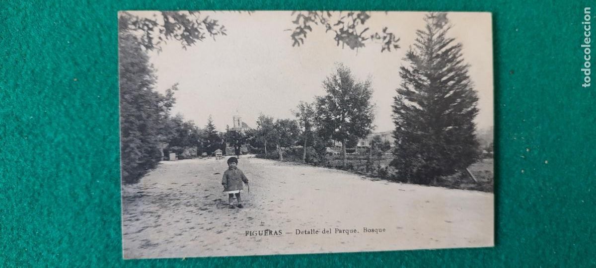 Postales: RARA postal antigua Figueras - Foto 1