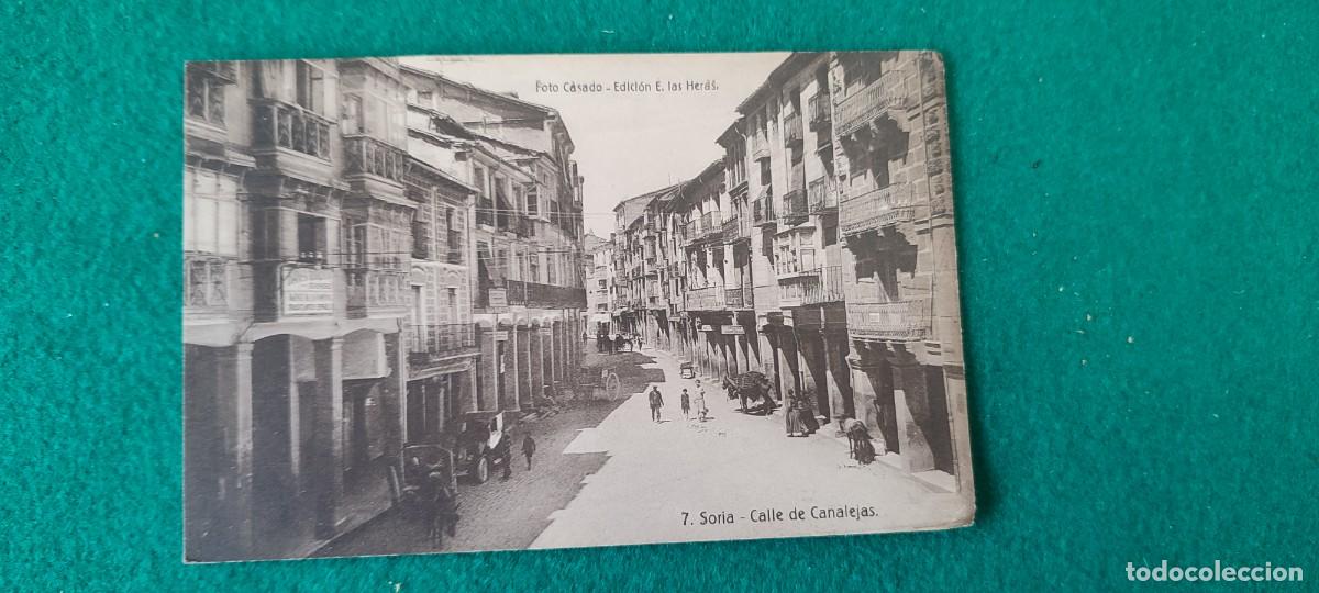 Postales: RARA postal antigua Soria - Foto 1