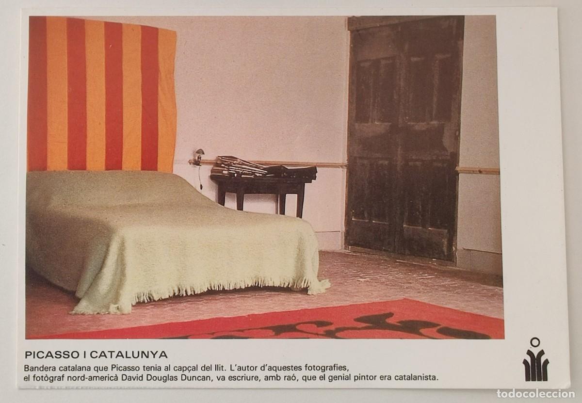 Postales: Postal Picasso Y Catalu&ntilde;a - Foto 1