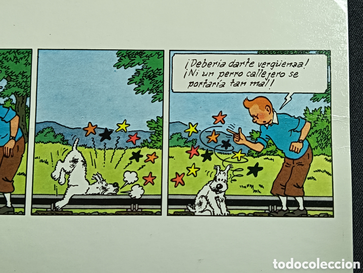 Postales: Postal Comic Promocional TINTIN - Juventud - Foto 4
