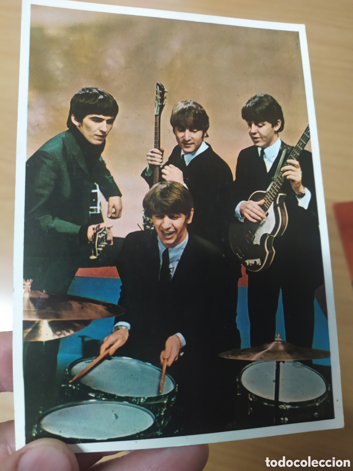 Postales: 5 postales de los Beatles. - Foto 4