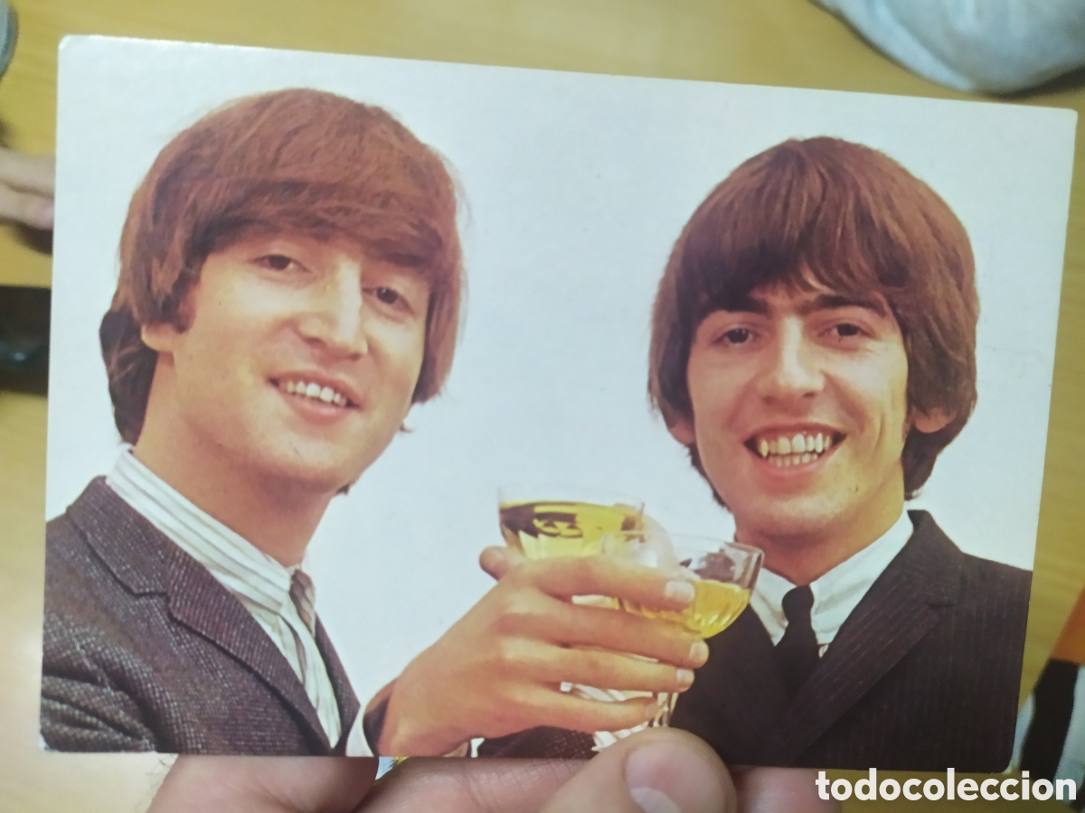 Postales: 5 postales de los Beatles. - Foto 6