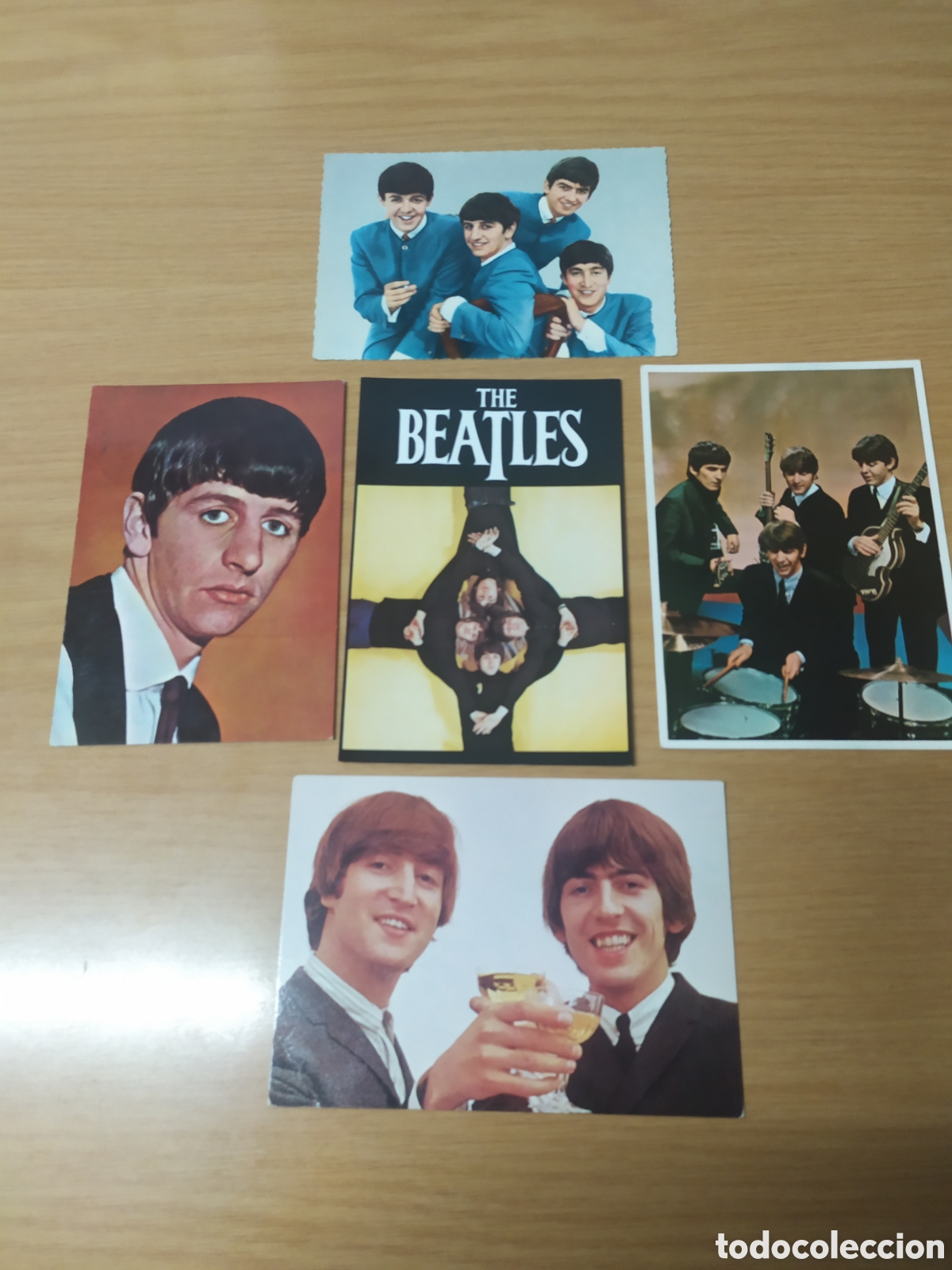 Postales: 5 postales de los Beatles. - Foto 1