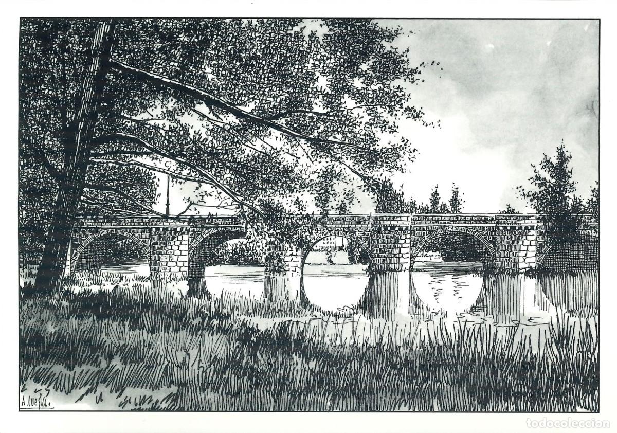 Postales: POSTALES - ESPA&Ntilde;A - PALENCIA - PUENTE MAYOR - Foto 1