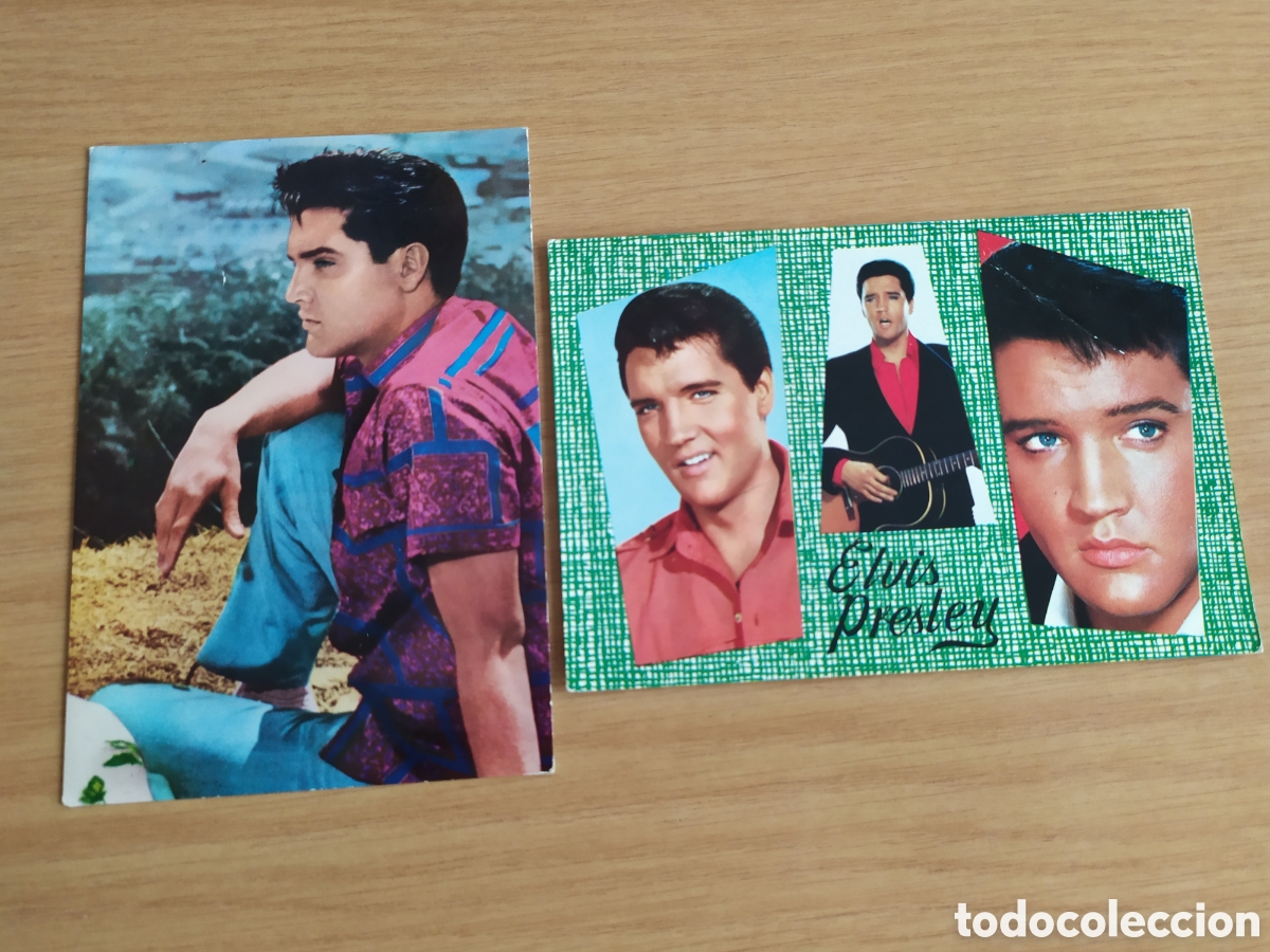 Postales: Dos postales de Elvis Presley. - Foto 1