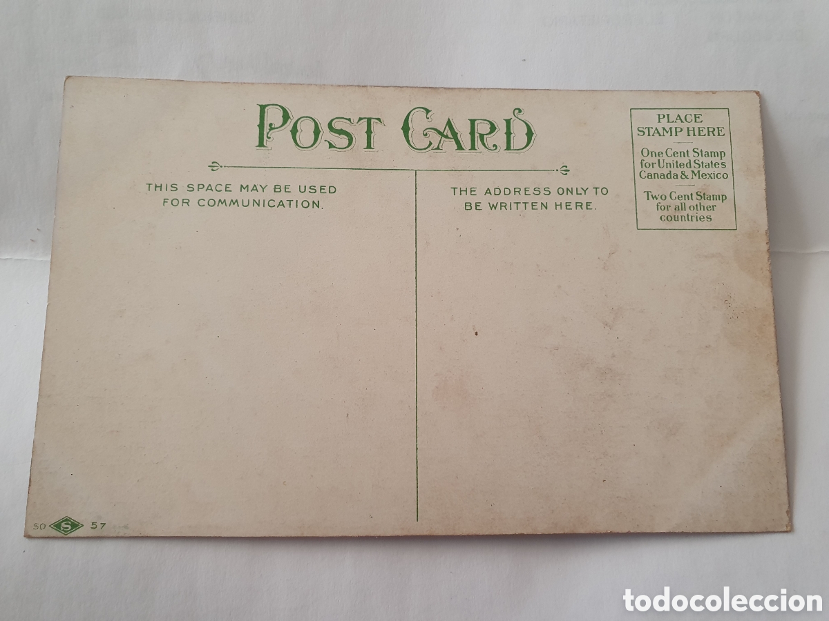 Postales: Postal Broadway South from Warren St. NY. (L2) - Foto 2