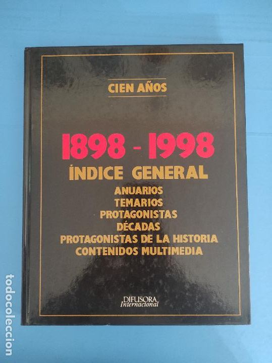Postales: LIBRO DE 1898-1998 INDICE GENERAL DE DIFUSORA INTERNACIONAL LEER DETALLES