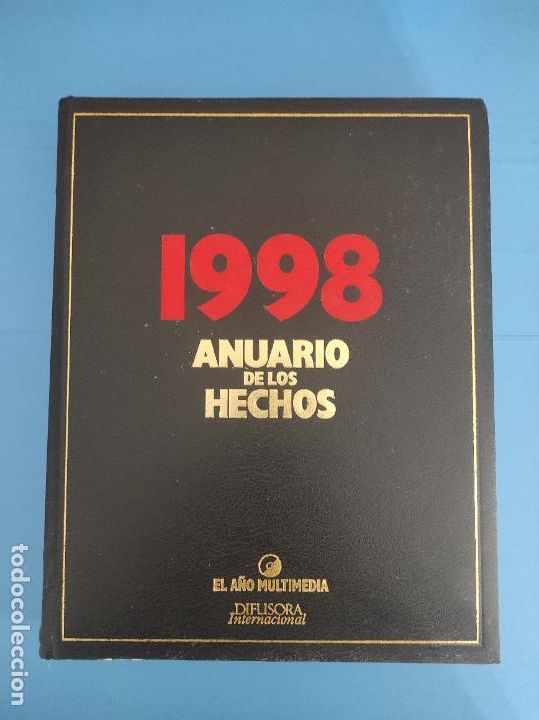 Postales: LIBRO DE 1998 ANUARIO DE LOS HECHOS DE DIFUSORA INTERNACIONAL LEER DETALLES