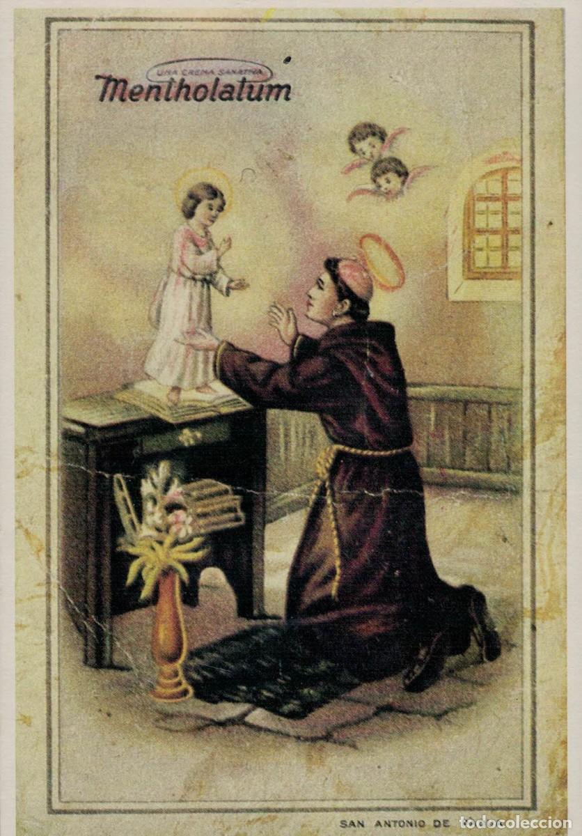 Postales: Mentholalum San Antonio de Padua Historia Gr&aacute;fica del Siglo XX