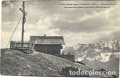Postkarten: Alemania ** & Postal, Garmisch-Partenkirchen, Wank-Haus y Wetterstein, Ed. B. Johannes (846)
