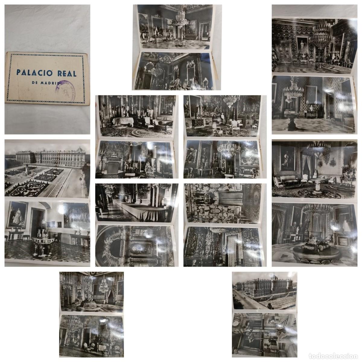 Postais: Antigua Postales Fotogr&aacute;ficas/ Pack de 20 postales del Palacio Real de Madrid.