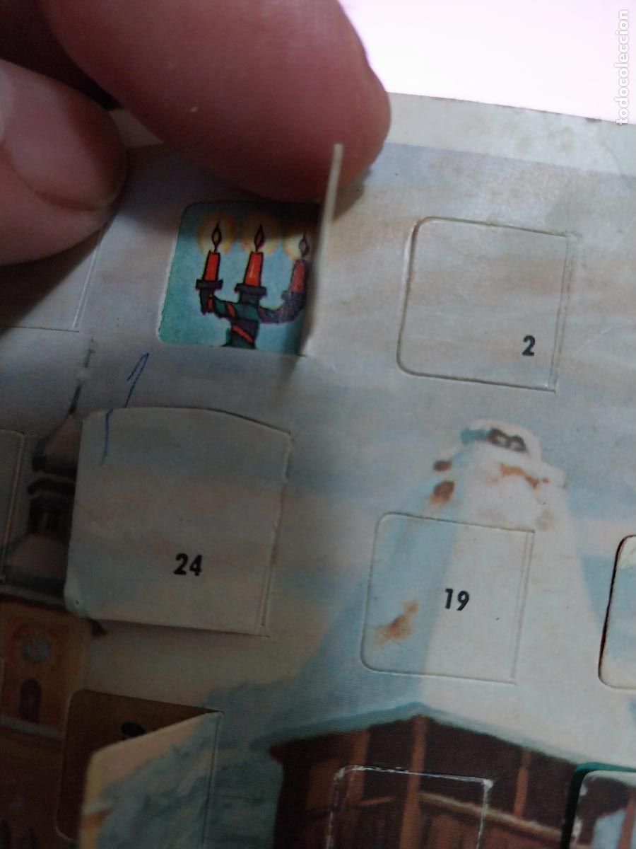 Postales: POSTAL CALENDARIO ADVIENTO SOBADO - Foto 3