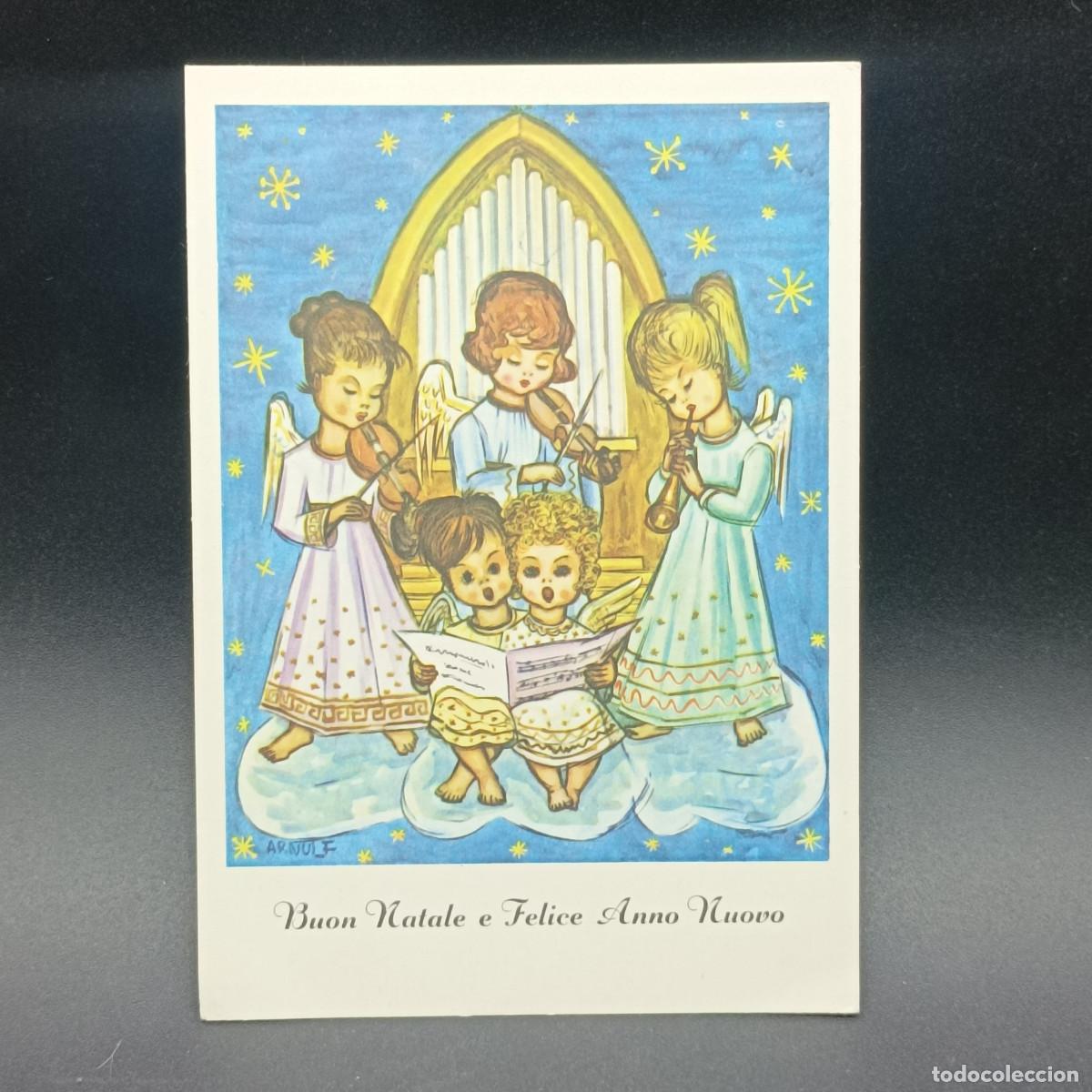 Cartes Postales: POSTAL FELICITACION ITALIA