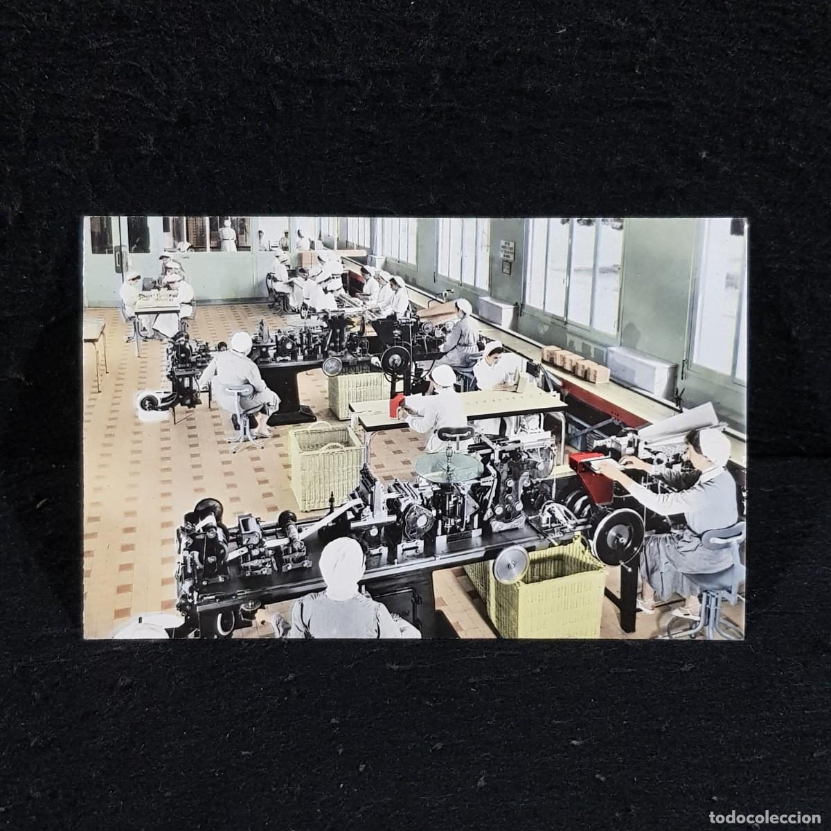 Postales: SPECIA - RHONE POULENC - PARIS - FABRICA DE MEC&Aacute;NICA - POSTAL COLOREADA A MANO / 440