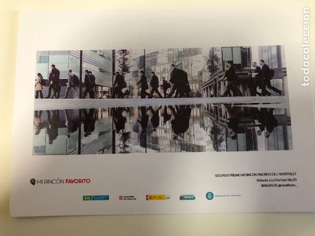 Cartoline: Postal Mi Rinc&oacute;n Favorito Visitantes Fira Gran Via (L&acute;Hospitalet)
