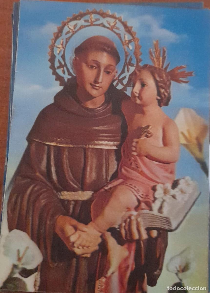 Postales: POSTAL ESCUDO DE ORO EN 3D DE SAN ANTONIO DE PADUA