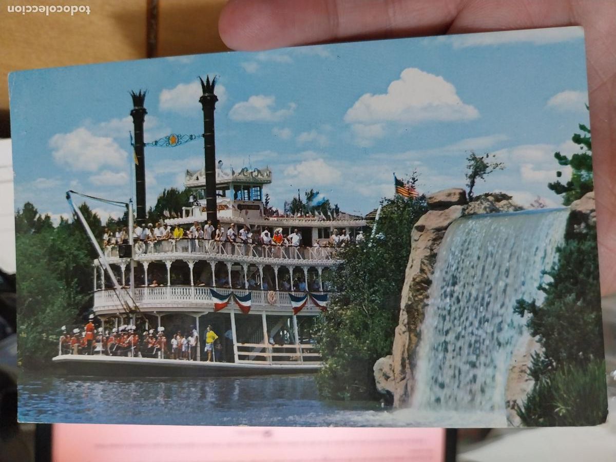 Postales: MARK TWAIN STREAMBOAT CIRCUALDA DISNEYLAND - Foto 1