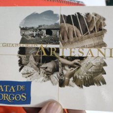 Postales: POSTAL GATA DE GORGOS ARTESANÍA COSTA BLANCA SC