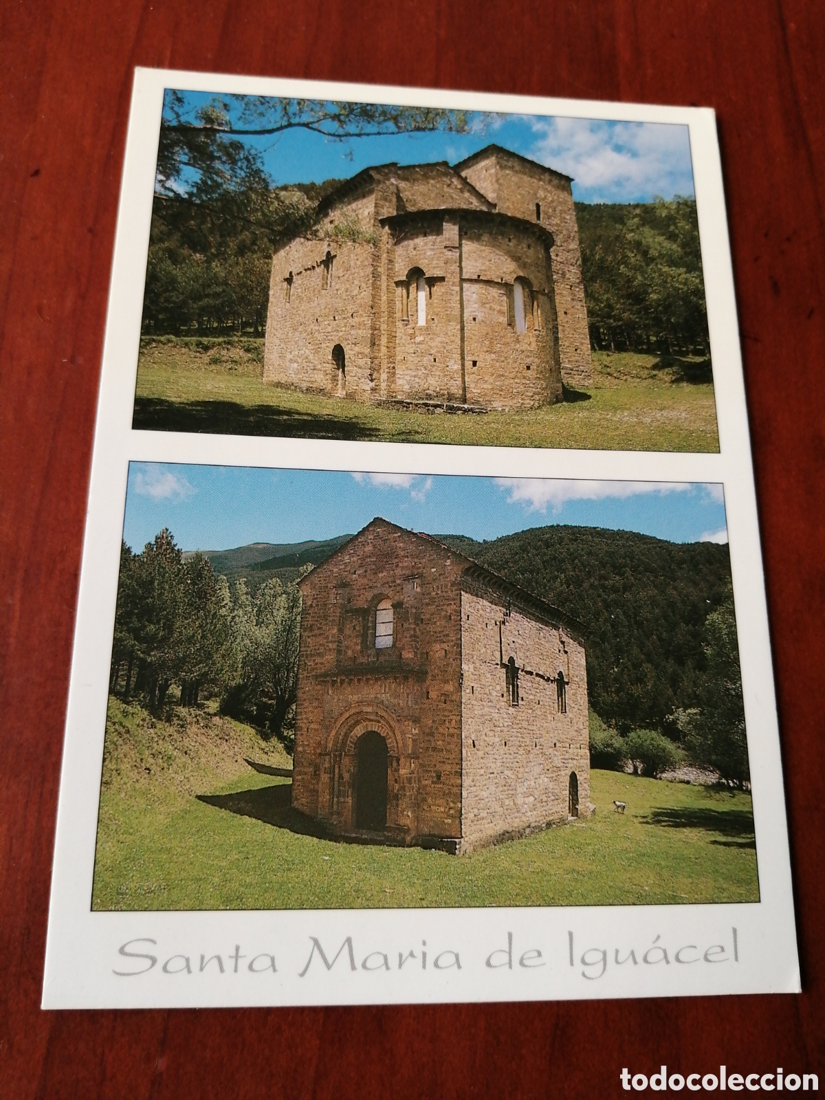 Postcards: POSTAL FOTOGRAFIA N &ordm; 40 SANTA MARIA DE IGUACEL S. XI VALLE DE GARCIPOLLERA PIRINEO ARAGONES