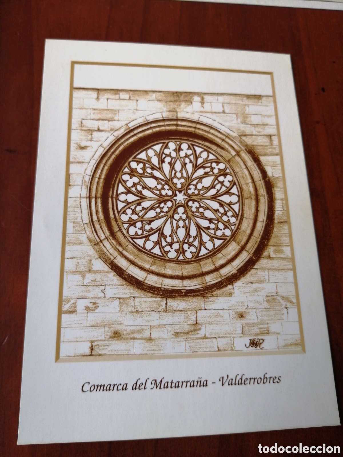 Postales: POSTAL COMARCA DEL MATARRA&Ntilde;A TERUEL - Foto 1