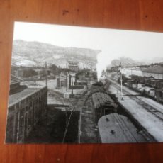 Cartoline: POSTAL FOTOGRAFIA RENFE CENTRE D´INTERPRETACIO DEL FERROCARRIL DE MORA LA NOVA 1928 VISTA AEREA